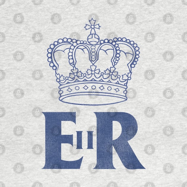 Queen Elizabeth Vintage E2R Commemorative by darklordpug